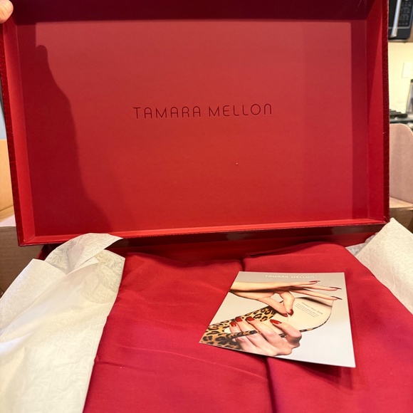 Tamara Mellon Trinity Mid Calf Sz 40 - Picture 3 of 7